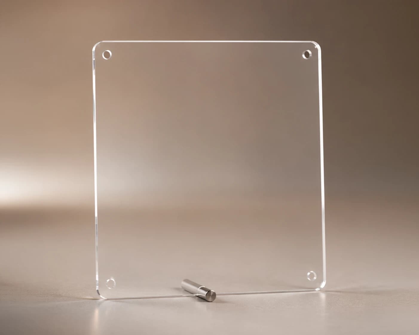 Acryl-Wandgemälde Rohling bevor Personalisierung
