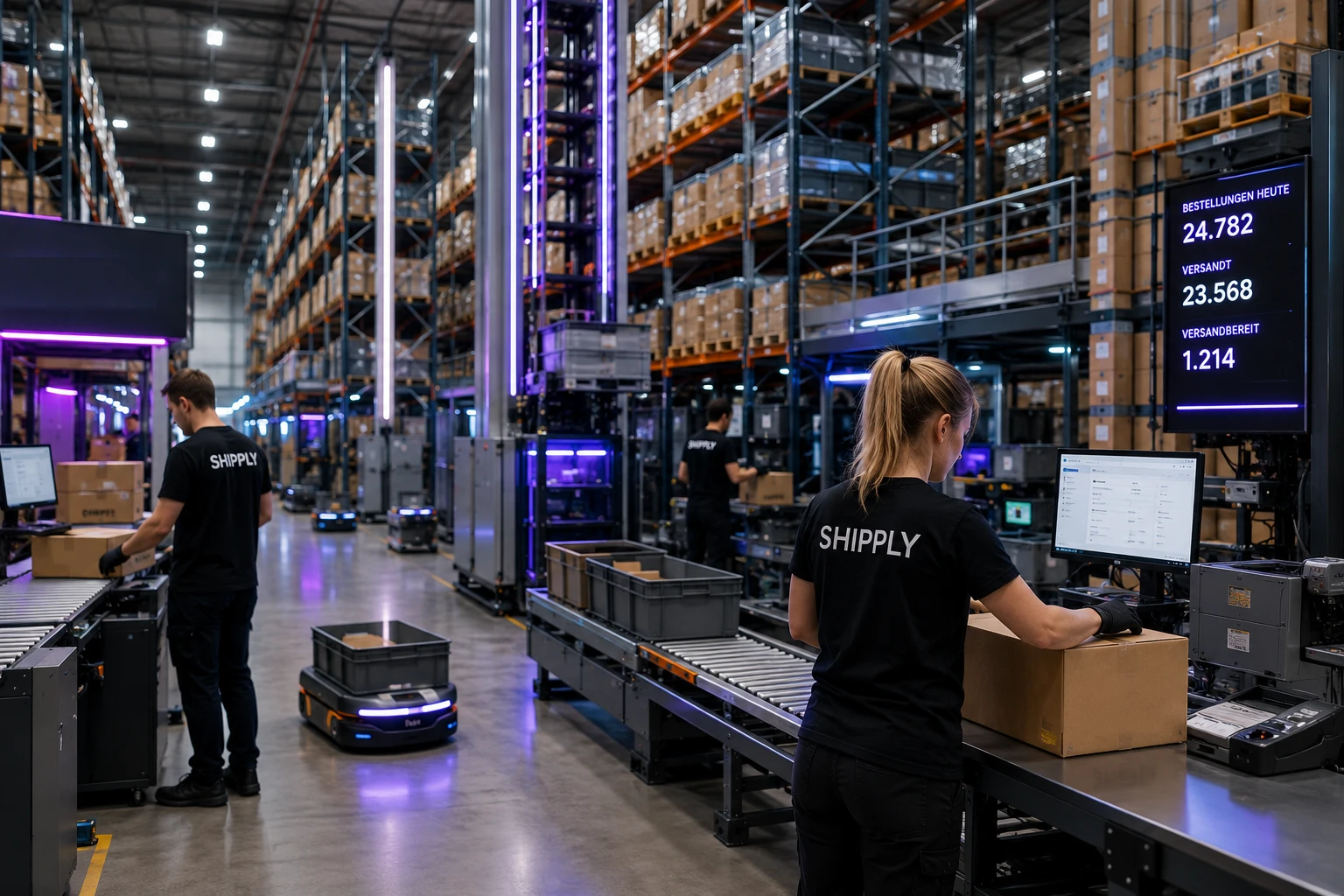 Lager-Integration bei shipply — Einlagerung und Bestandsführung